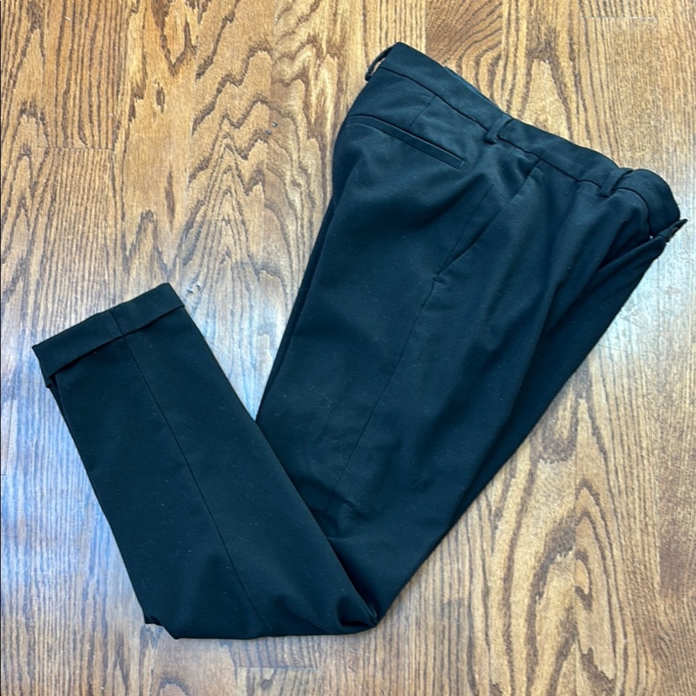 Zara Black Dress Pants Streamlined Silhouette